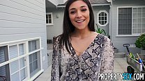 PropertySex Young Brunette Real Estate Agent Shows Client Why She is a Better Agent Than Her m. is By Seducing and Fucking The Client